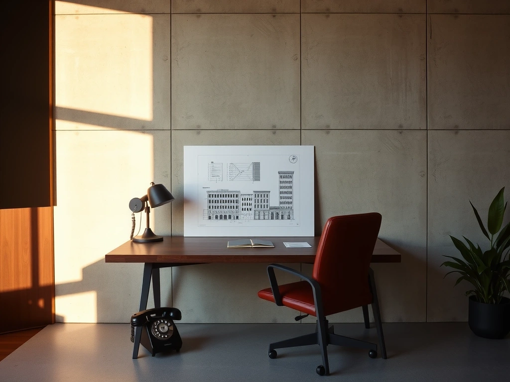 Estudio de diseño minimalista